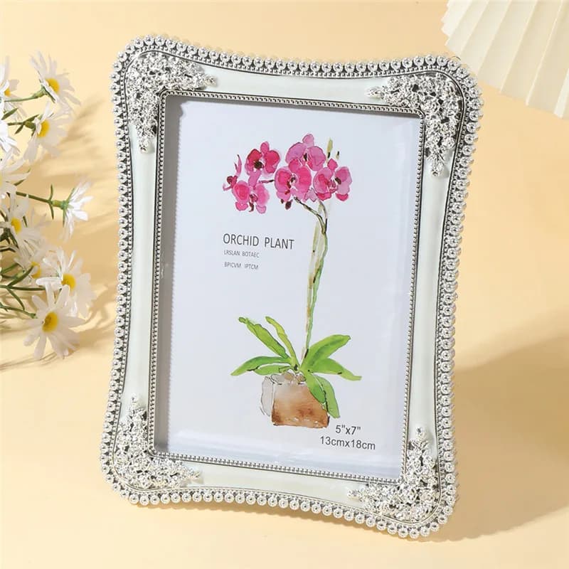 Cadre Photo rustique goutte à goutte d'huile, 1 pièce, 6 pouces, apporte une touche de la Nature à v