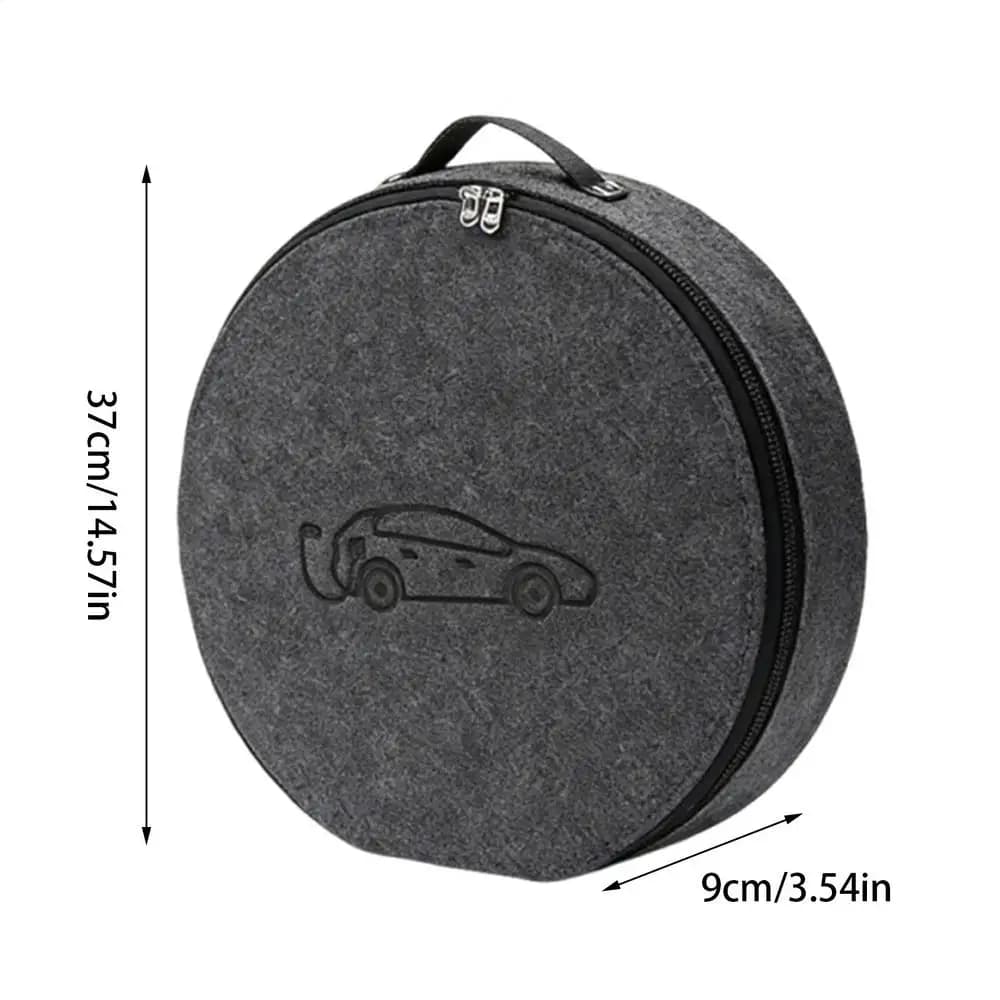Sac de rangement pour câble de recharge de véhicule électrique, organisateur de protection robuste,
