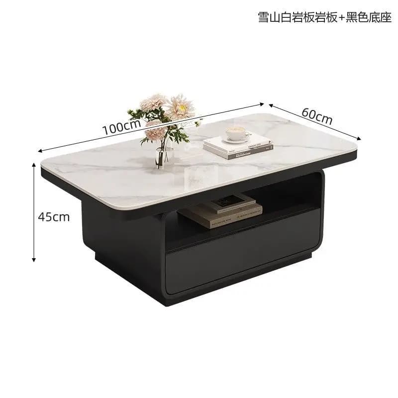 Cadre organisateur Table basse Unique luxe Design italien Table basse minimaliste chambre Tavolino D