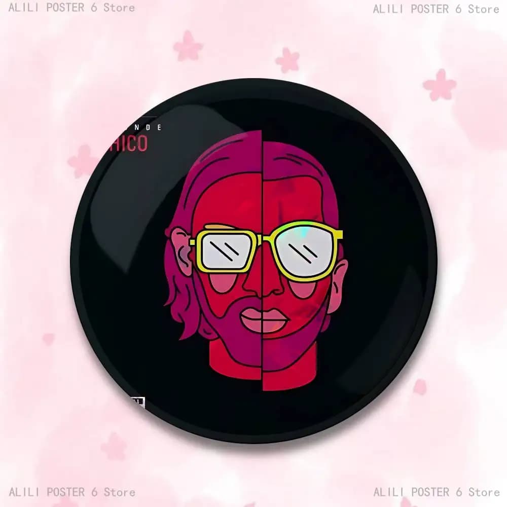 Badges PNL 25 32 44 58 75mm, broche ronde pour Cosplay, décor de sac, Fans, collection de cadeaux po