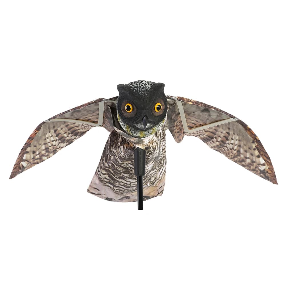 Leurre de théâtre antiparasitaire avec aile mobile, épouvantail de jardin