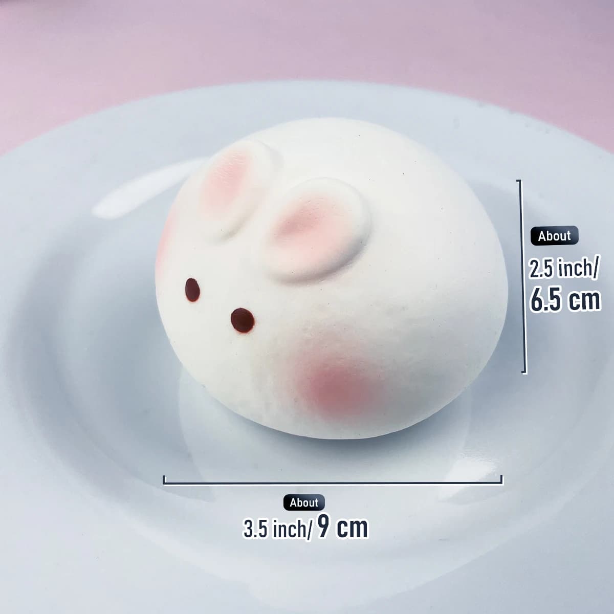 1 pièce Décoration Kawaii en forme de Bonhomme de pain d'épices/Lapin/Ours, en PU souple, mignon, en