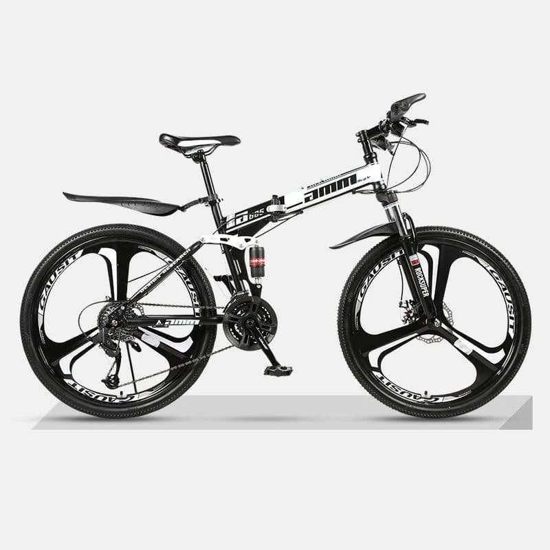 Cadre en acier au carbone 26 pouces 26 ''cadre pliable VTT 24 26 27.5 29 pouces 21 vitesses Cross Co