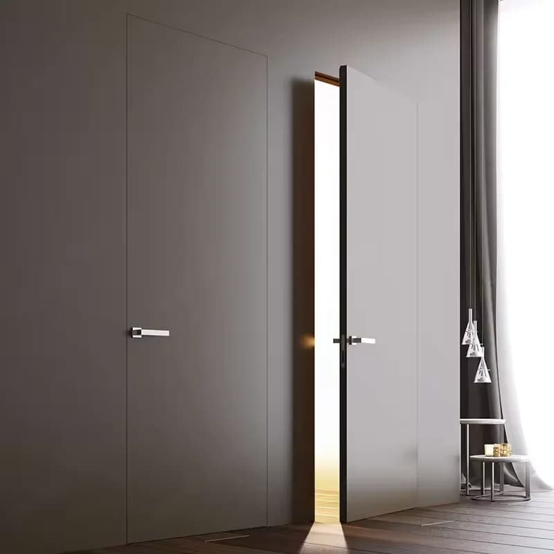 Porte invisible cachée intérieure américaine de conception moderne
