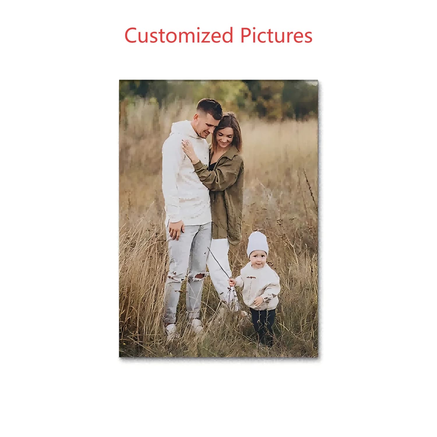 Affiche en toile personnalisable avec cadre, personnalisation de votre Photo, cadeau parfait pour le