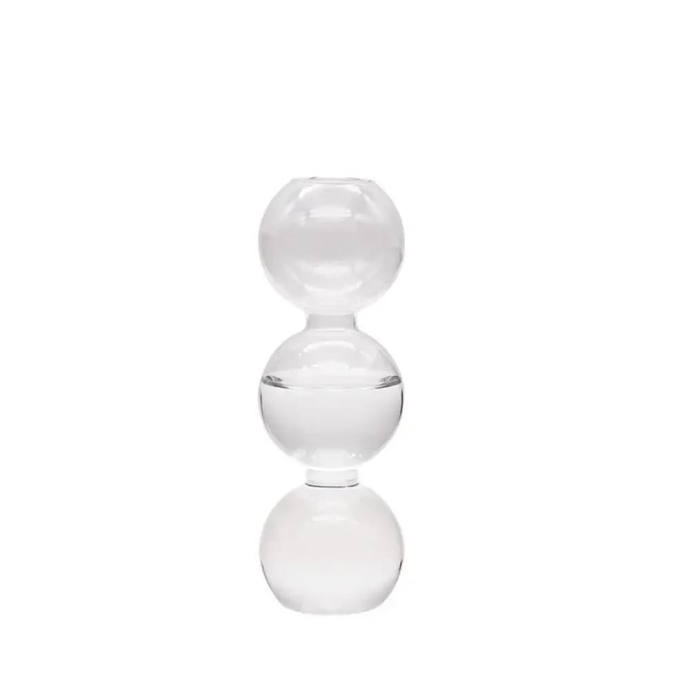 Vase en verre pour salon, créativité, salle à manger, Arrangement floral, Simulation de fleurs sèche