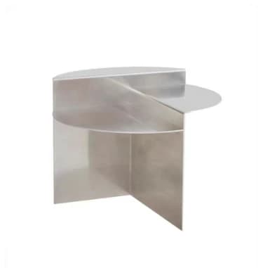 Table Basse ronde en métal, italienne, moderne, minimaliste, tendance, Glamour, rustique, meubles de