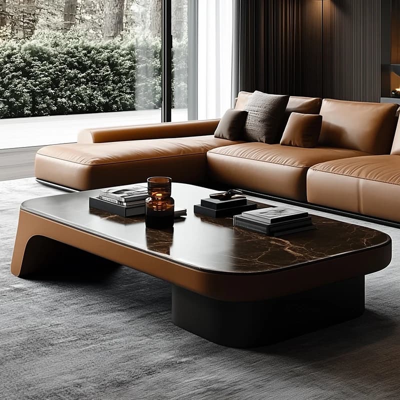 Table basse design nordique ornements de luxe Tables basses Glam modernes colorées Premium Tavolino
