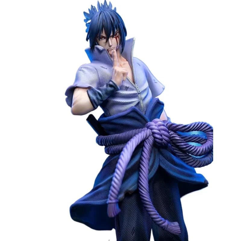 Nouveaux produits en stock, figurine d'anime Ninja Uchiha Sasuke, modèle de statue, objet de collect