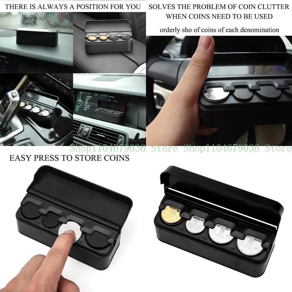 652F COIN Money Dispenser Dispenser Box pour les accessoires camions voiture