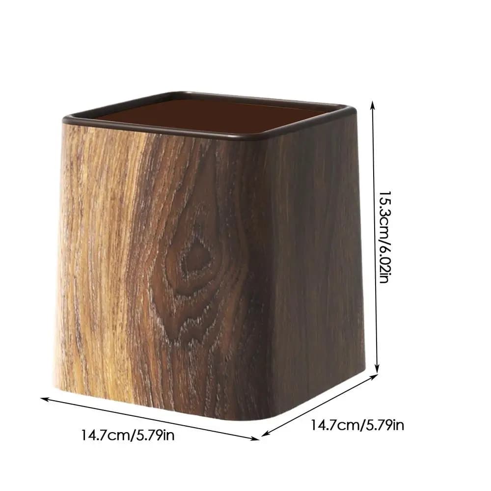 Poubelle de bureau avec couvercle, poubelle de bureau, conteneur de rangement peu encombrant, access