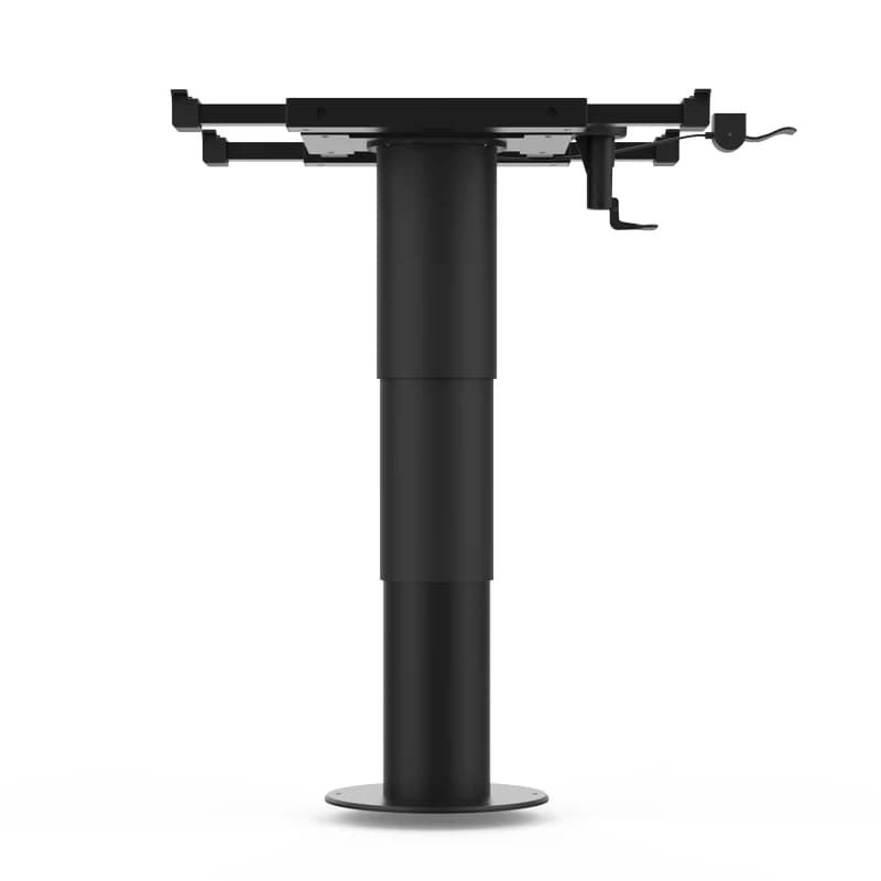 Pieds de Table artificiel évateurs en Aluminium, avec Châssis Rotatif et Cadre de Translation à Quat