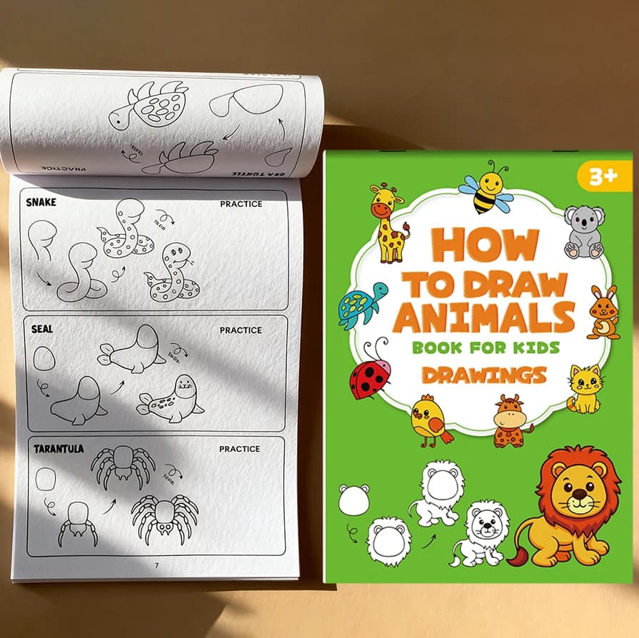 Livres de dessin étape par étape, apprendre à dessiner rien, exercices de dessin étape par étape |