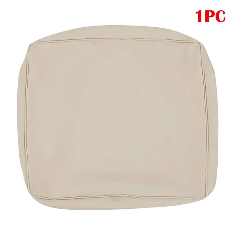 Juste de coussin de remplacement pour meubles de jardin, housse de canapé, beige, imperméable, extér