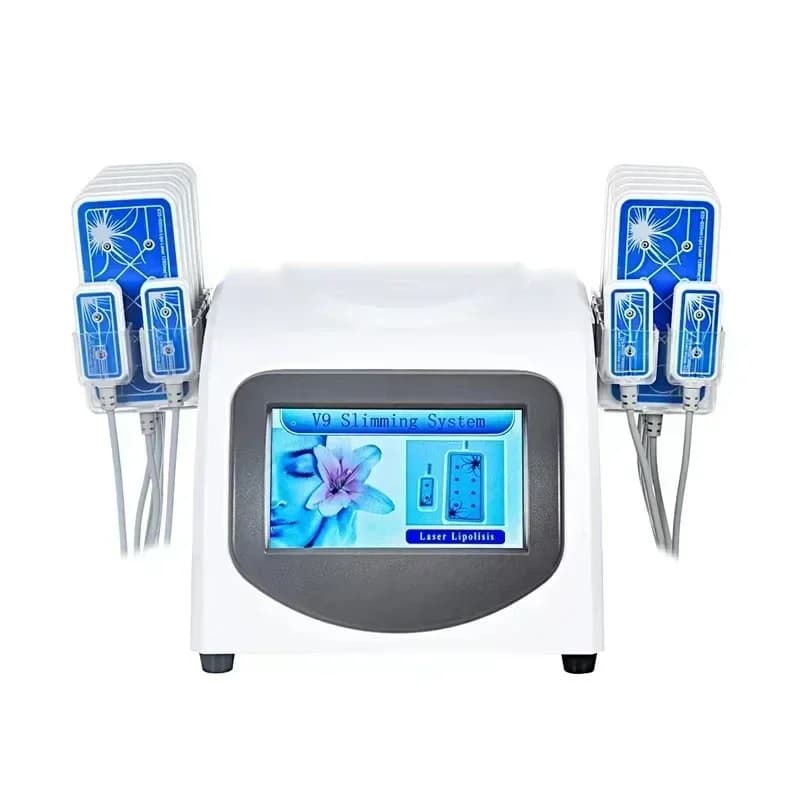 160mw 635nm-650nm Laser Lipo Chaud LLLT Lipolyse 14 Pads Machine de Beauté Amincissante Perte de Gra
