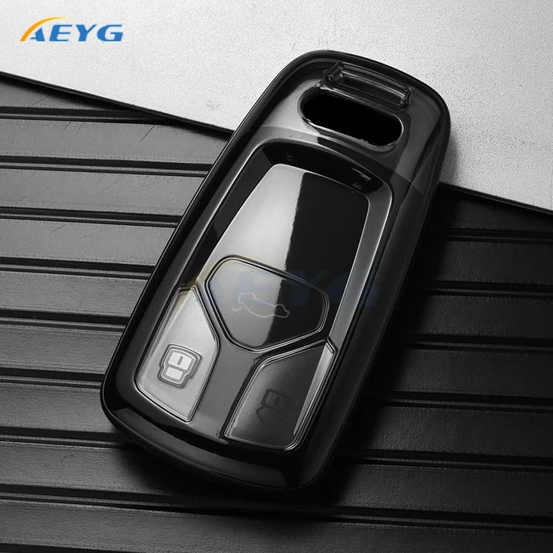Coque de protection pour clé télécommande de voiture en TPU, pour Audi A4 Allroad B9 Q5 Q7 TT TTS sa
