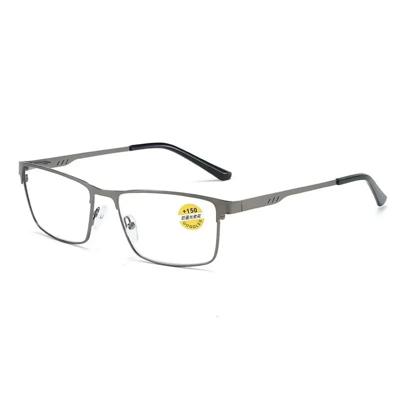 Hommes d'affaires lunettes de lecture cadre pour lecteur hommes presbytie lumière bleue bloquant les