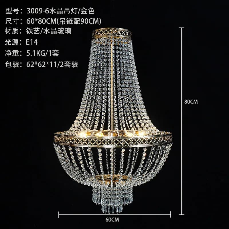 Accessoires de mariage, décorations de fête de luxe, lumières décoratives de scène, lustre, centre d
