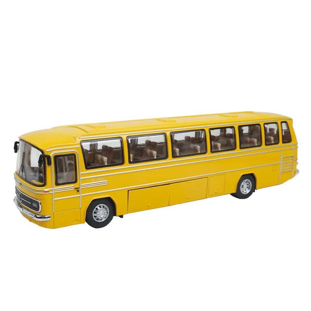 Modèle de bus public en alliage de grande taille avec simulation de lumières et de sons, voiture à r
