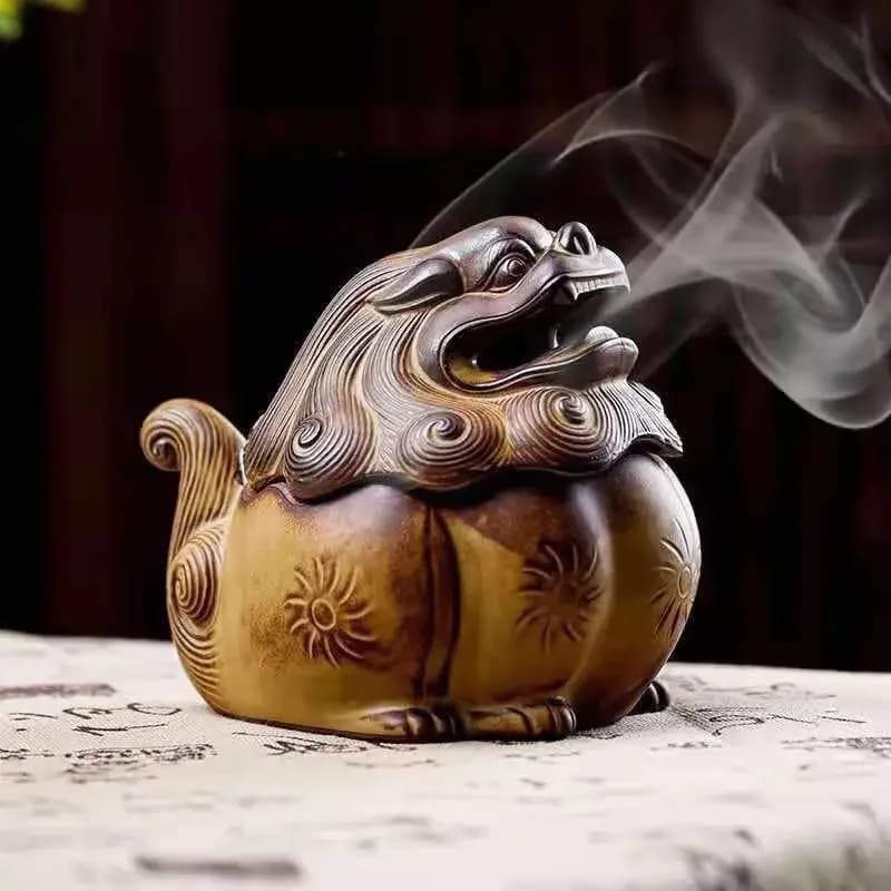 Brûleur d'encens en céramique, antique, domestique, bois de santal, table à thé, créatif, décoration