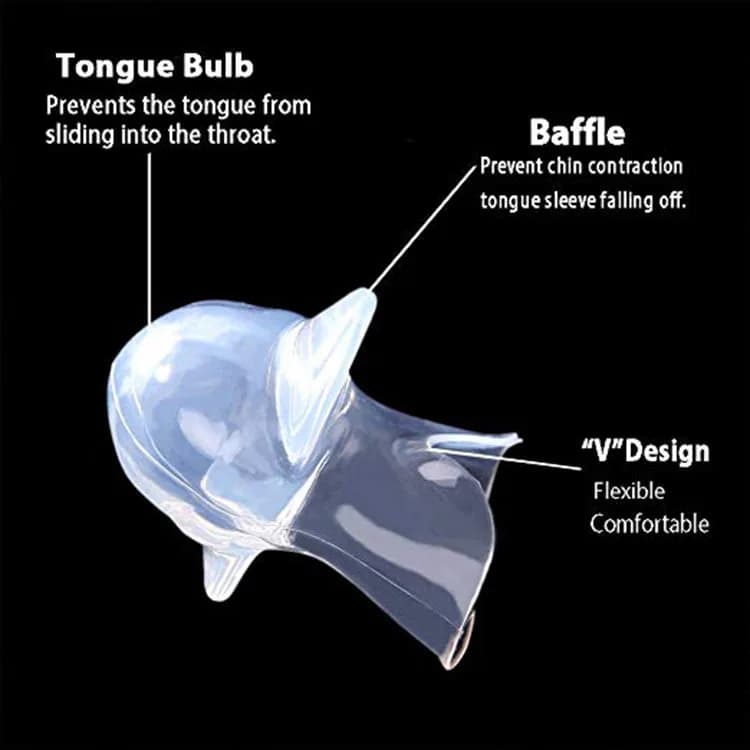Appareil anti-ronflement en silicone 1 pièce, aide à l'apnée du sommeil, dispositif anti-ronflement,
