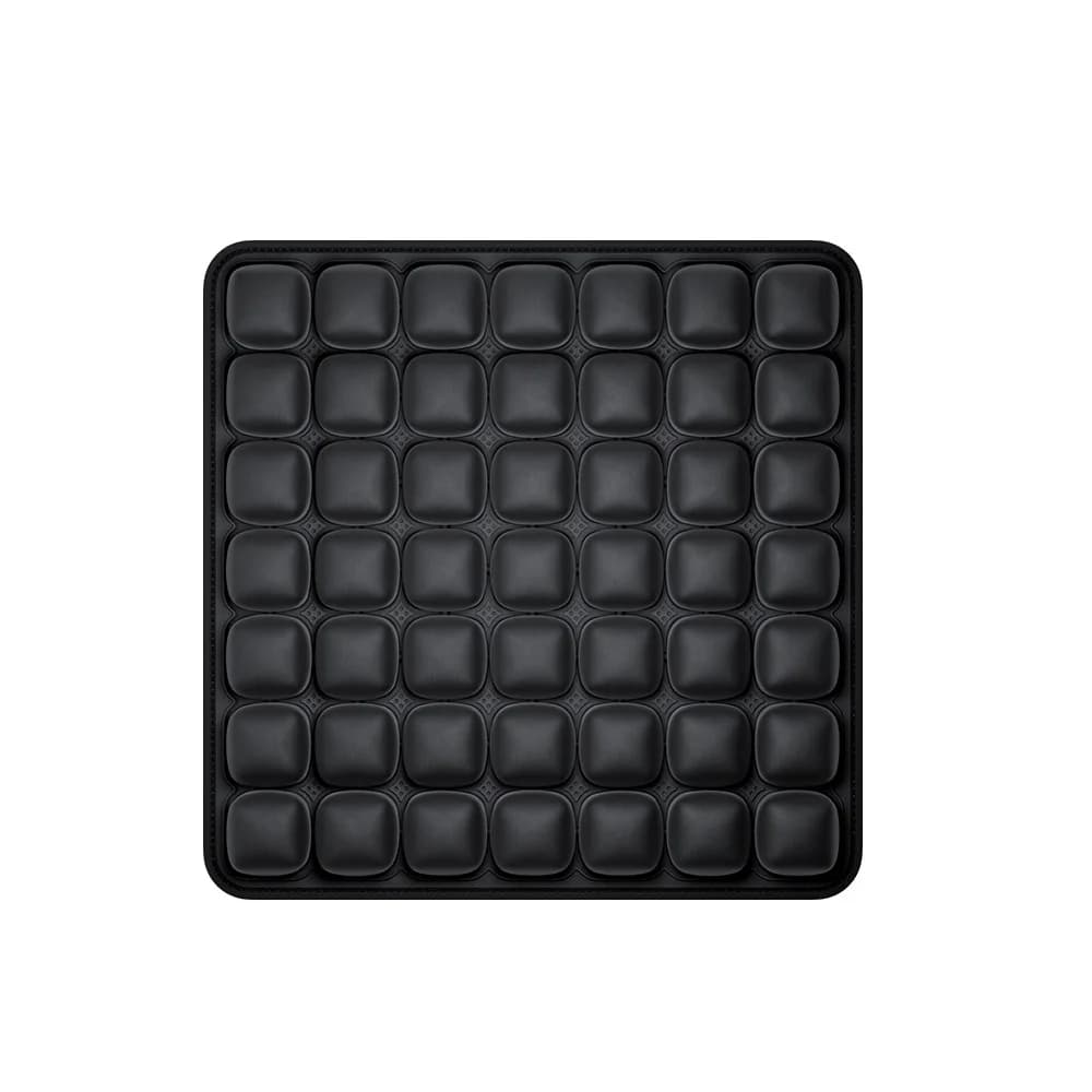 Coussin de siège ergonomique 3D gonflable réglable anti-pression pour chaise de bureau ou de voiture