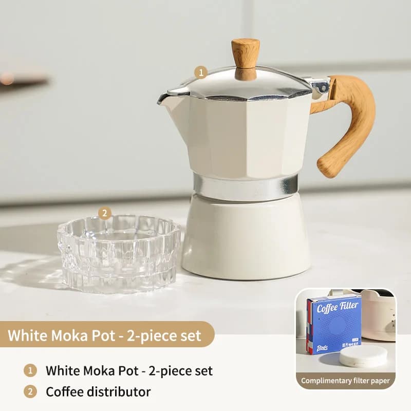 Bincoo café Moka pot classique italien expresso Machine Extraction main brassage cafetière Barista M