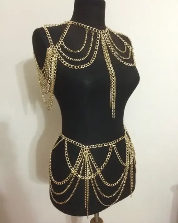 Chaîne de corps de plage pour Bikini, Sexy, accessoire personnalisé à la mode pour femmes, collier d