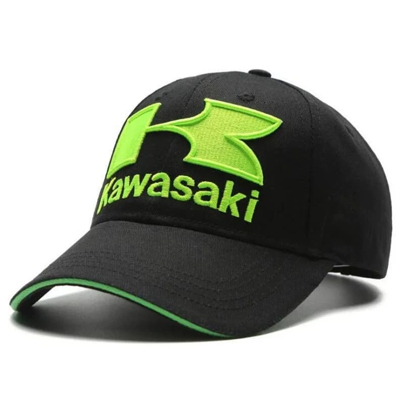 Chapeaux avec logo Kawasaki, chapeaux de soleil d'extérieur à la mode pour hommes et femmes, chapeau