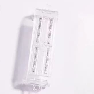 Clip de fixation transparent pour téléphone - Support détachable ultra-fin style vague