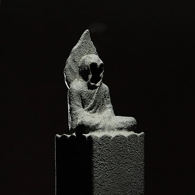 Statue de bouddha en pierre naturelle, Sculpture sculptée, méditation de bouddha, accessoire de décoration pour la maison, artisanat, Collection de Culture créative, cadeau