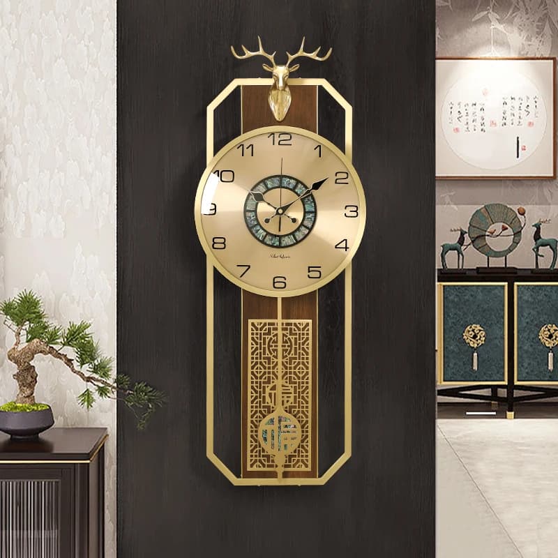 Horloge murale De bureau Simple, esthétique, Chic, Design moderne, horloge De luxe industrielle, accessoires De décoration