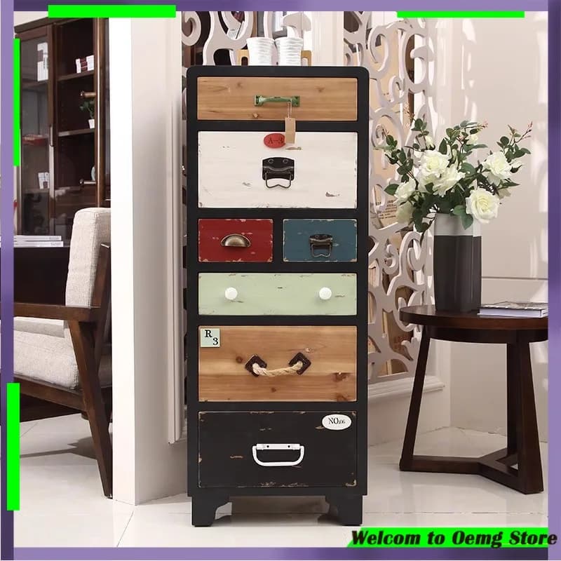 Organisateur artisanal salon armoire boutons rangement ouvert vitrine maison entrée Mueble récepteur De Entrada meubles