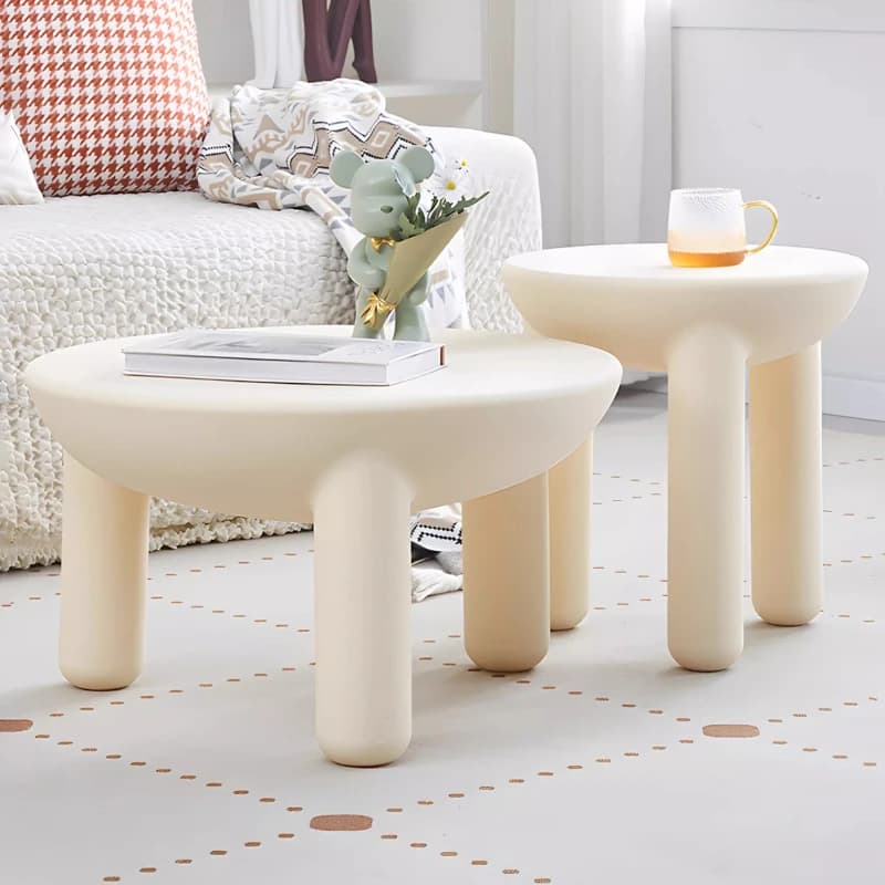 Table basse minimaliste Unique, pieds ronds simples pour salon, Magazine nordique, meubles de maison