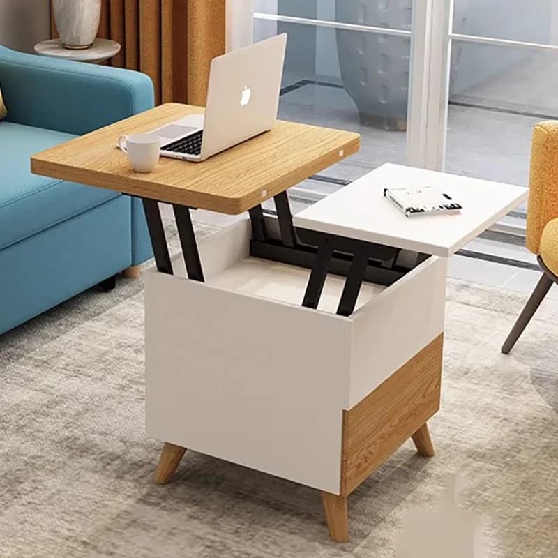 Table basse au design simple, style européen raffiné, de qualité supérieure, avec rangement, glamour, Mesa De Centro Sala, mobilier de maison