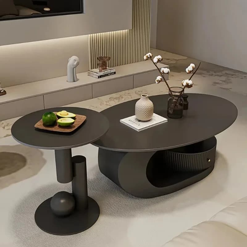Plateau De Table basse tendance Unique, décorations De styliste, Table basse mignonne, Table De rangement moderne, meubles De Salon Basse pour la maison