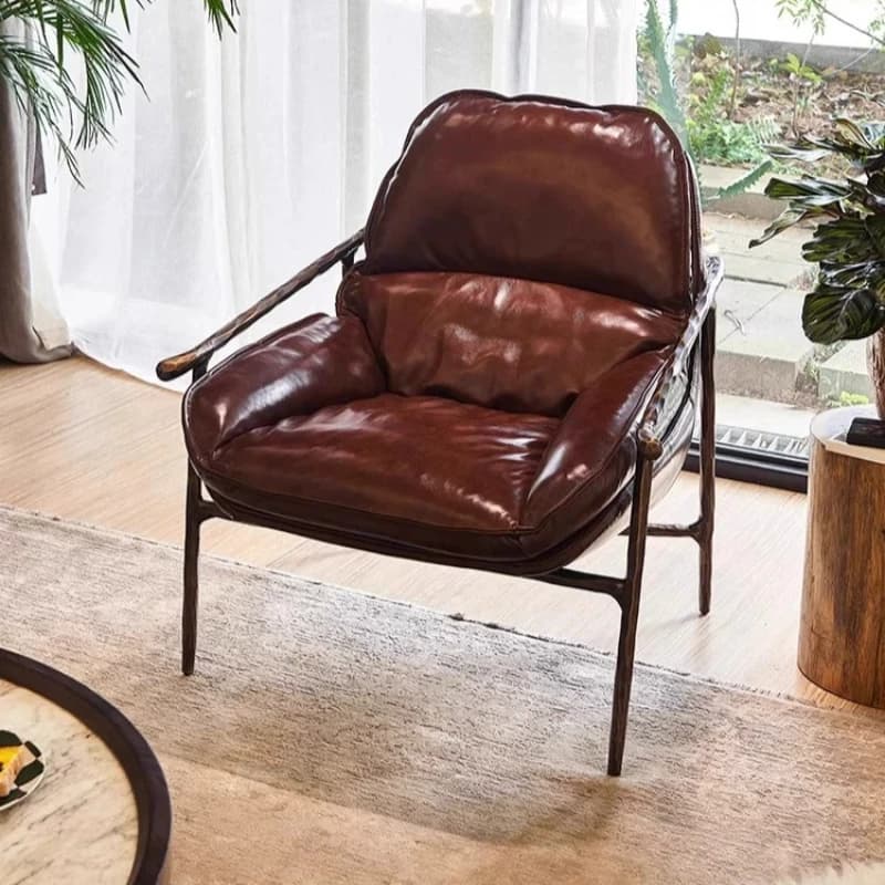 Fauteuils de salon confortables pour adultes, canapé, fauteuil de salon, mobilier de style Mid-Century, pour chambre et salle de bain