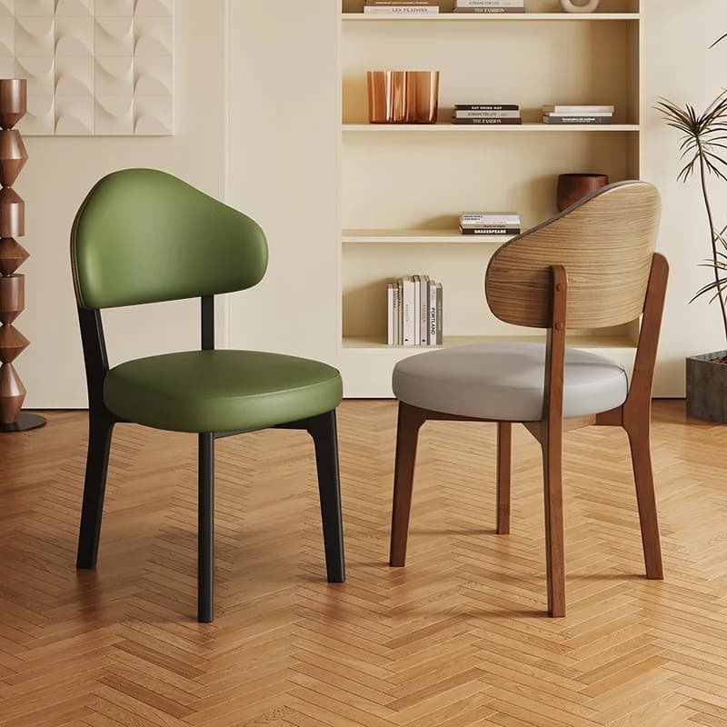 Chaises de salle à manger confortables et minimalistes pour cuisine, chaise d'appoint moderne et élégante, design de chaise de salle à manger pour adulte, mobilier de maison individuel