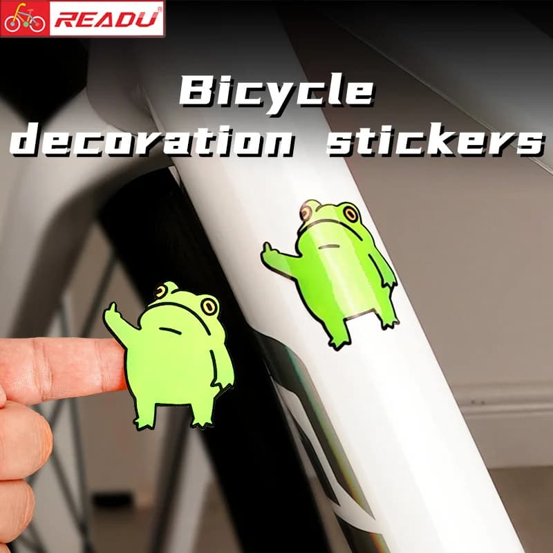 READU – autocollants personnalisés pour cadre de vélo de route et vtt, autocollants décoratifs, accessoires de vélo
