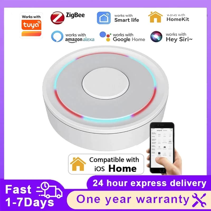 Tuya Smart Life ZigBee – Hub de passerelle intelligent sans fil/filaire