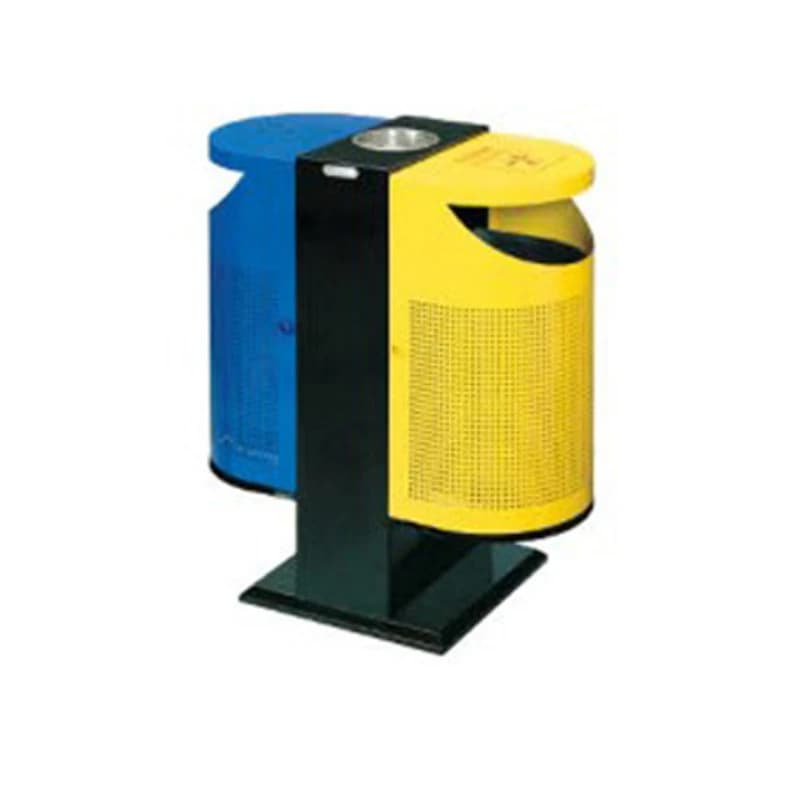 Recyclage des poubelles-poubelle en métal pour cuisine bureau maison jardin-poubelle réutilisable écologique-capacité 30L