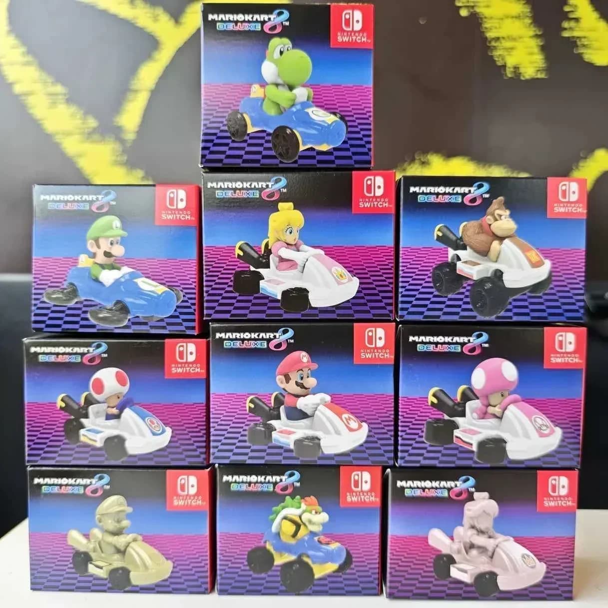 En stock, figurines de la série McDonald Mario Kart, Happy Meal, jouets de collection, figurines, poupées, décoration personnalisée, jouets pour enfants, cadeaux