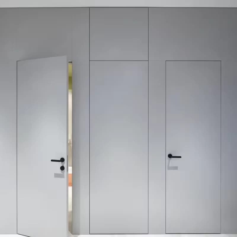 Porte invisible cachée intérieure américaine de conception moderne