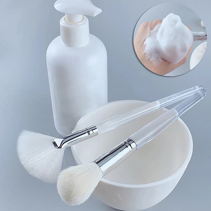 Brosse nettoyante pour le visage, cheveux doux, Massage du visage, brosse de lavage, masque Facial, outil Portable de soins de la peau