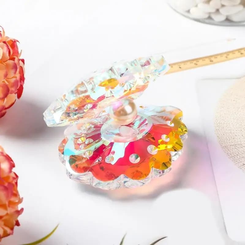 Perles élégantes décoration en coquillages, centres table décoratifs, parfaits pour maison, le bureau, 87HA