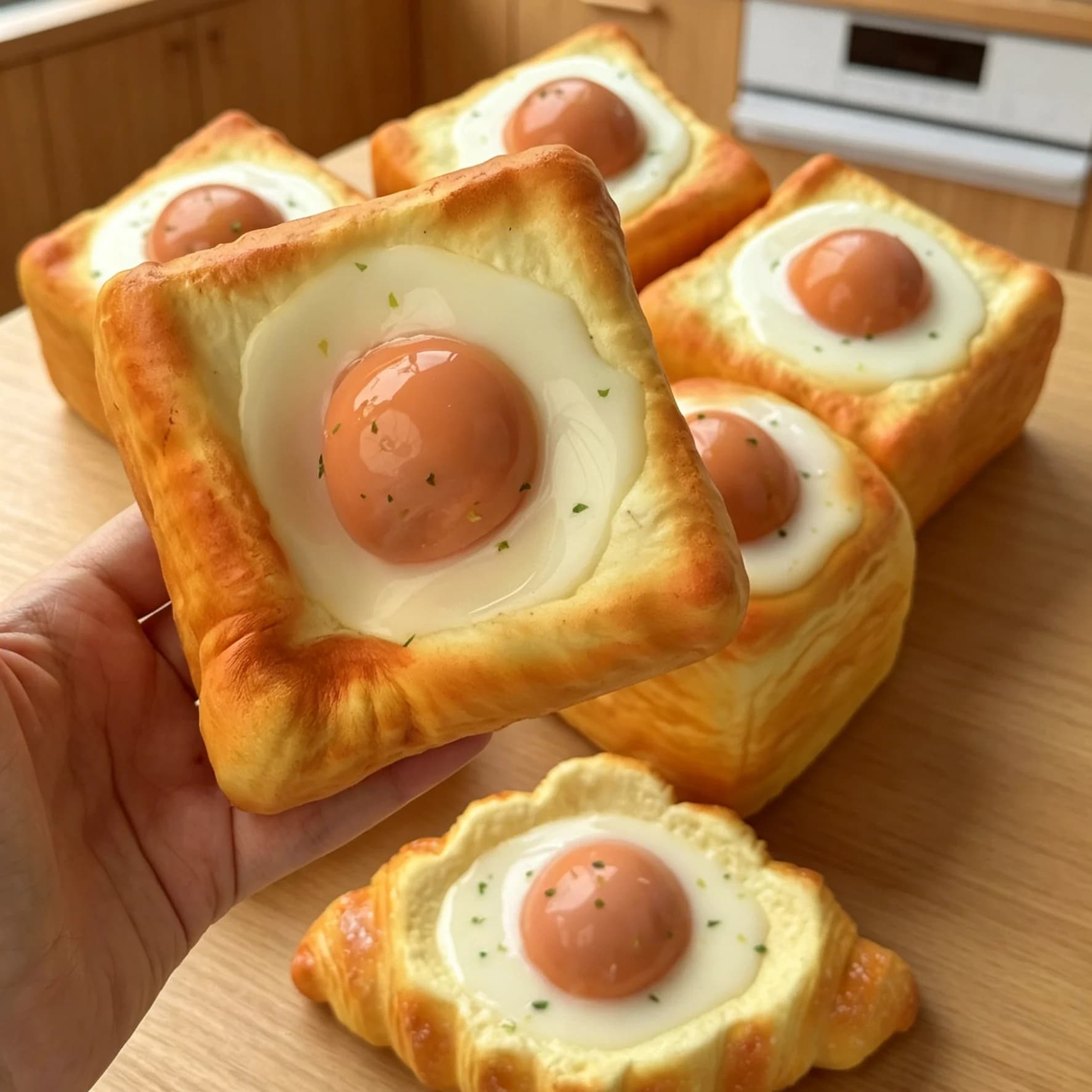 Modèle réaliste de pain grillé et de croissant, ornement alimentaire artificiel pour la décoration de la maison, de la cuisine et des scènes commerciales