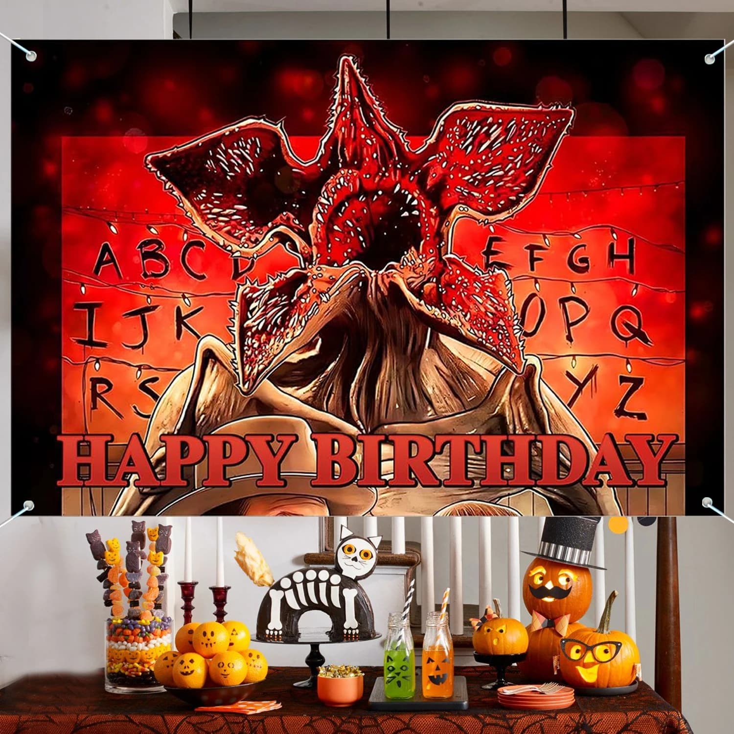 Décorations de fête d'anniversaire Stranger
