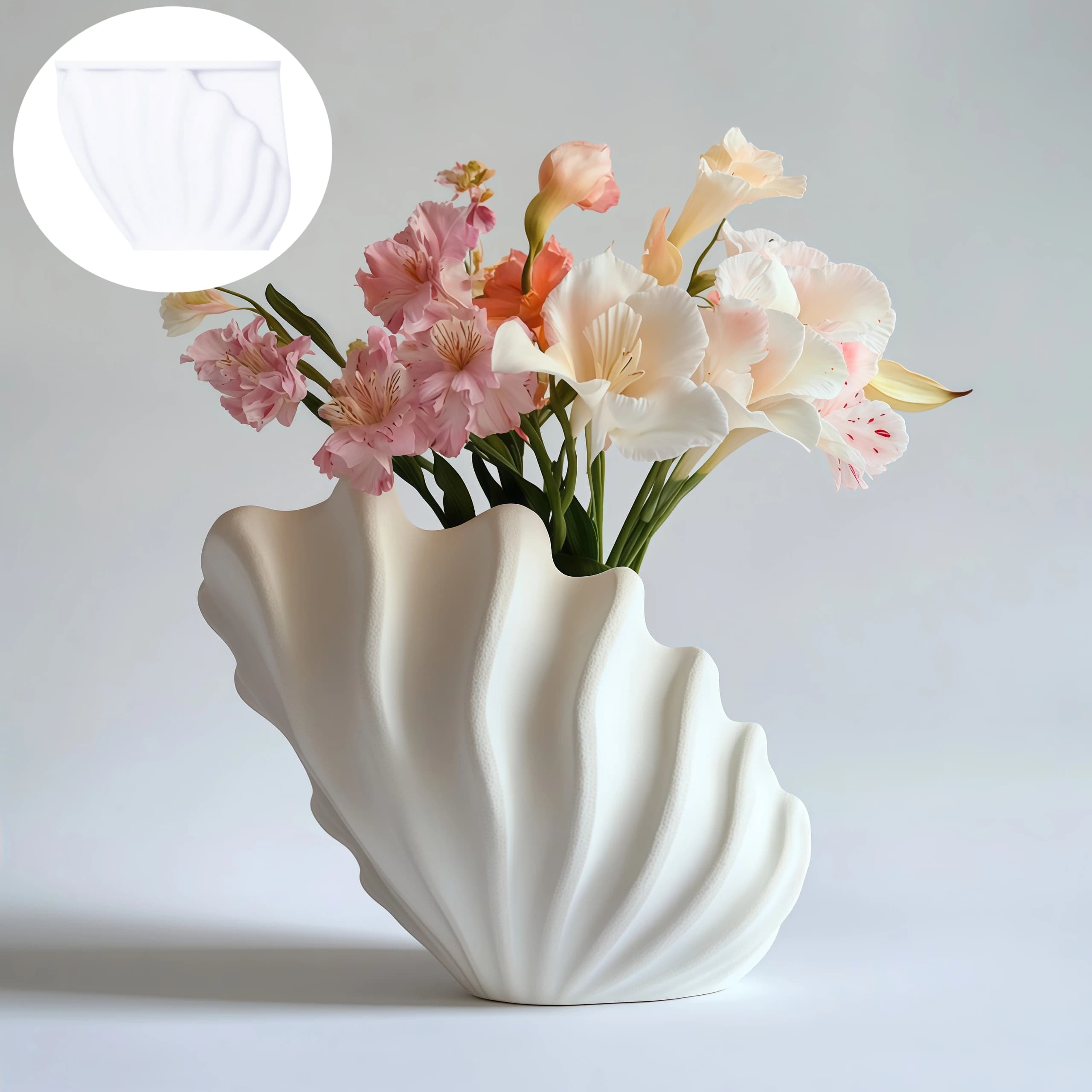 Vase en forme de coquille