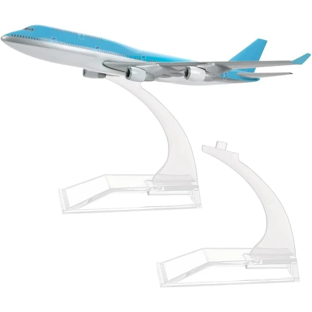 Présentoir d'avion modèle 2 pièces pour l'affichage des modèles d'avion 5.5 ~ 6.3 pouces 2.0x2.5x2.6 pouces affichage d'avion en plastique transparent