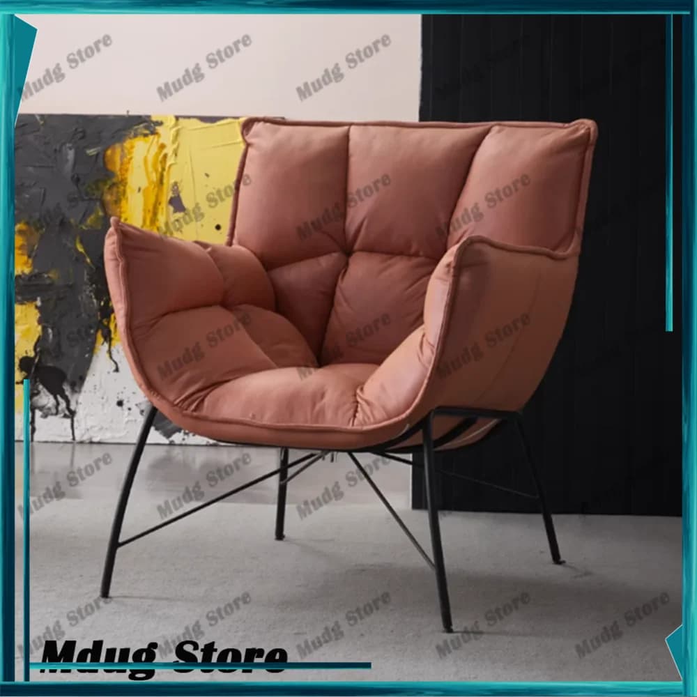 Cuisine chaises modernes Design accoudoir unique vanité chaises salon lecture Relax Poltronas Para Sala maison accessoires